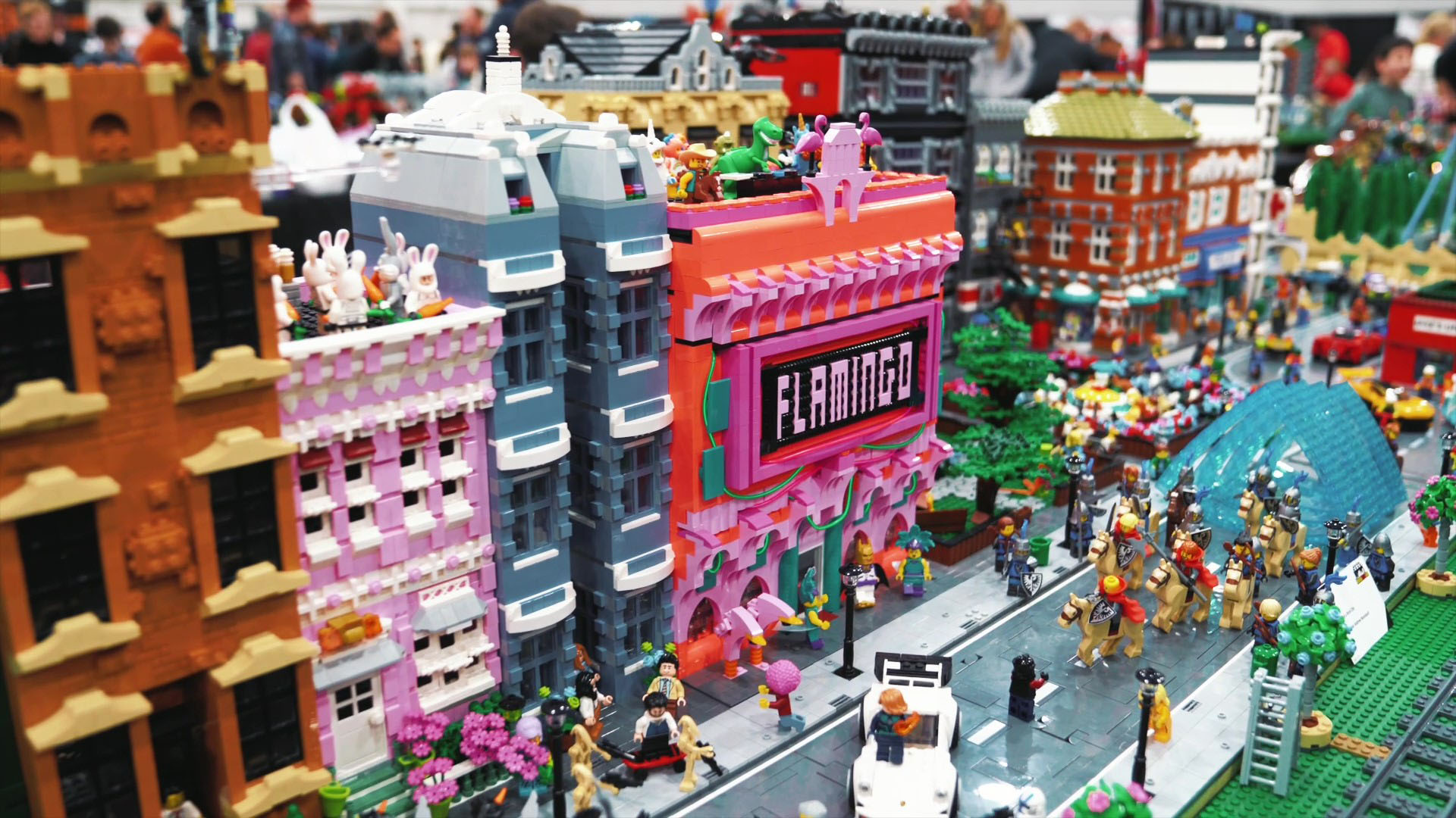 LEGO City display at Brick Expo