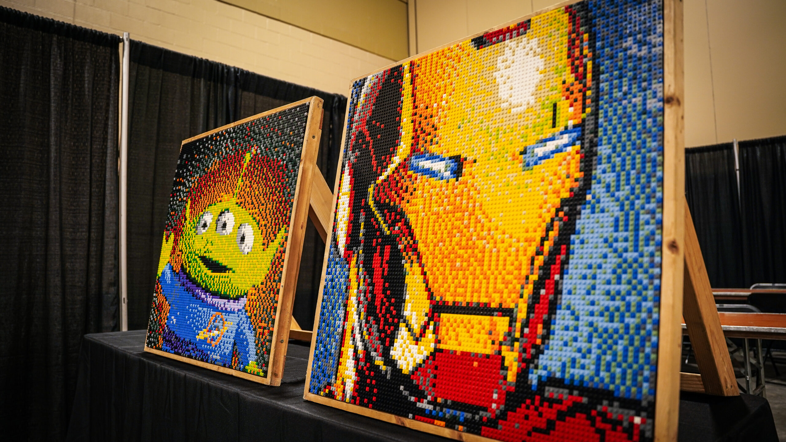 Mosaics at Brick Fan Event