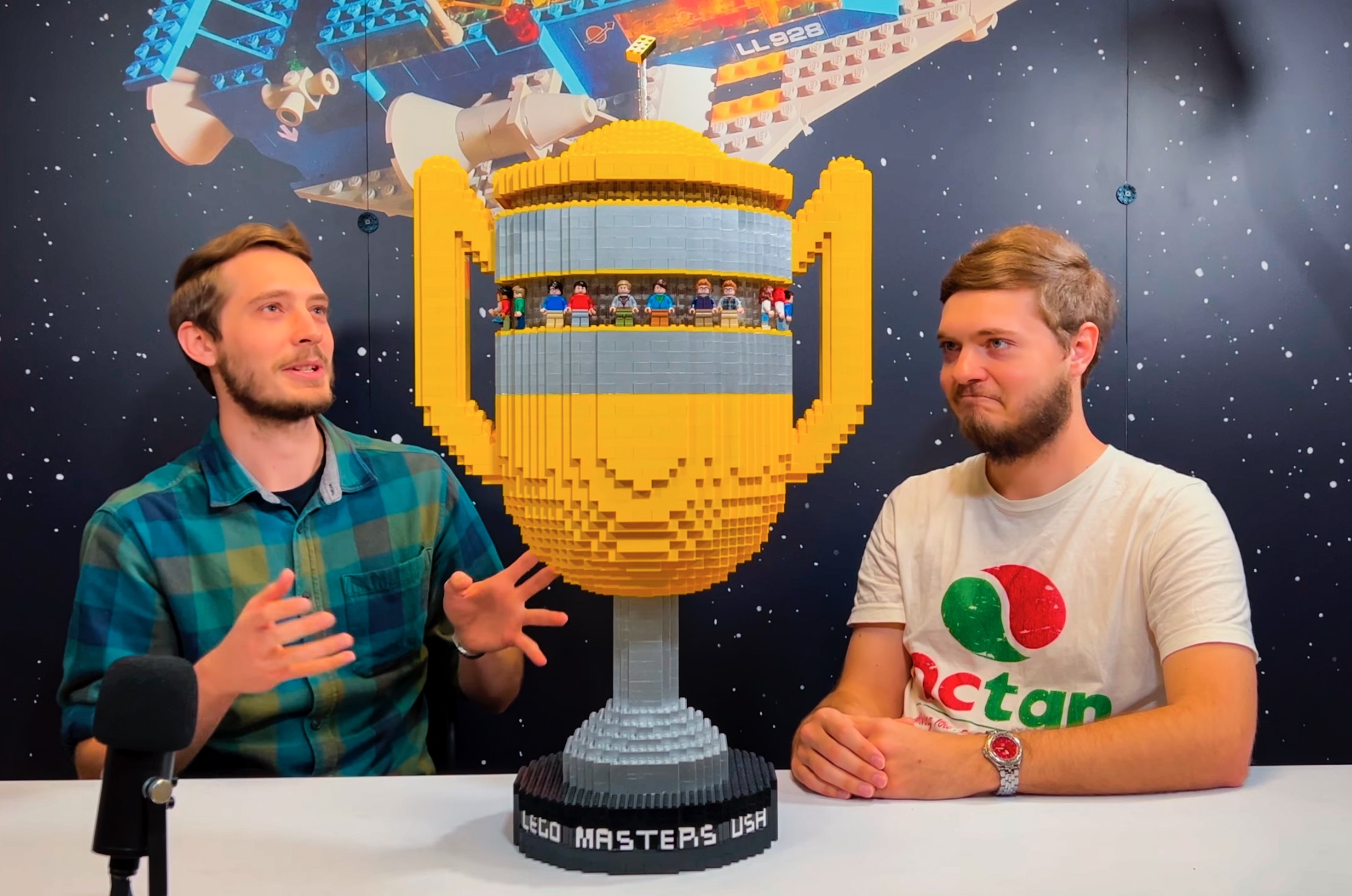 Mark and Steven Erickson LEGO Masters Season 2 winners